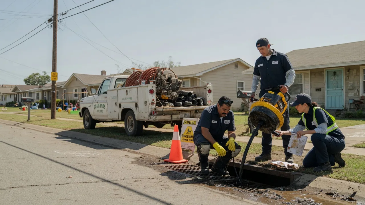 Drain Cleaning in Bloomsbury, NJ near me